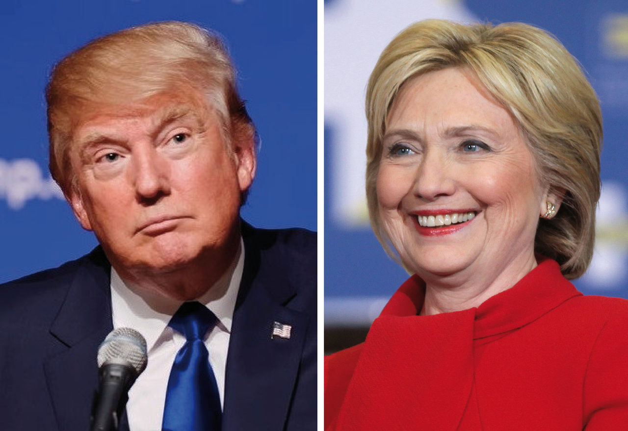 Donald Trump a comparat-o pe Hillary Clinton cu Angela Merkel pentru politica privind imigranţii. Foto: politicususa.com