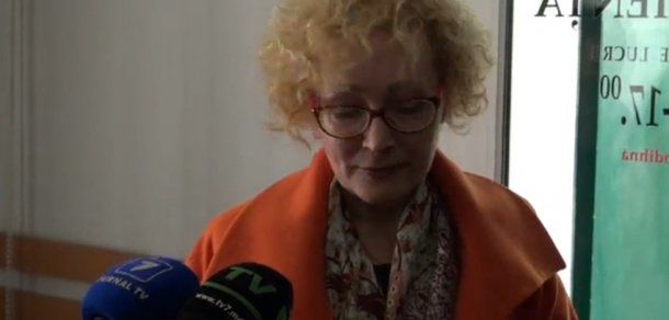 Elena Bodnarenco, susține că toți deputații PCRM în afară de Vladimir Voronin au primit oferte de a părăsi fracțiunea. Foto: captură video