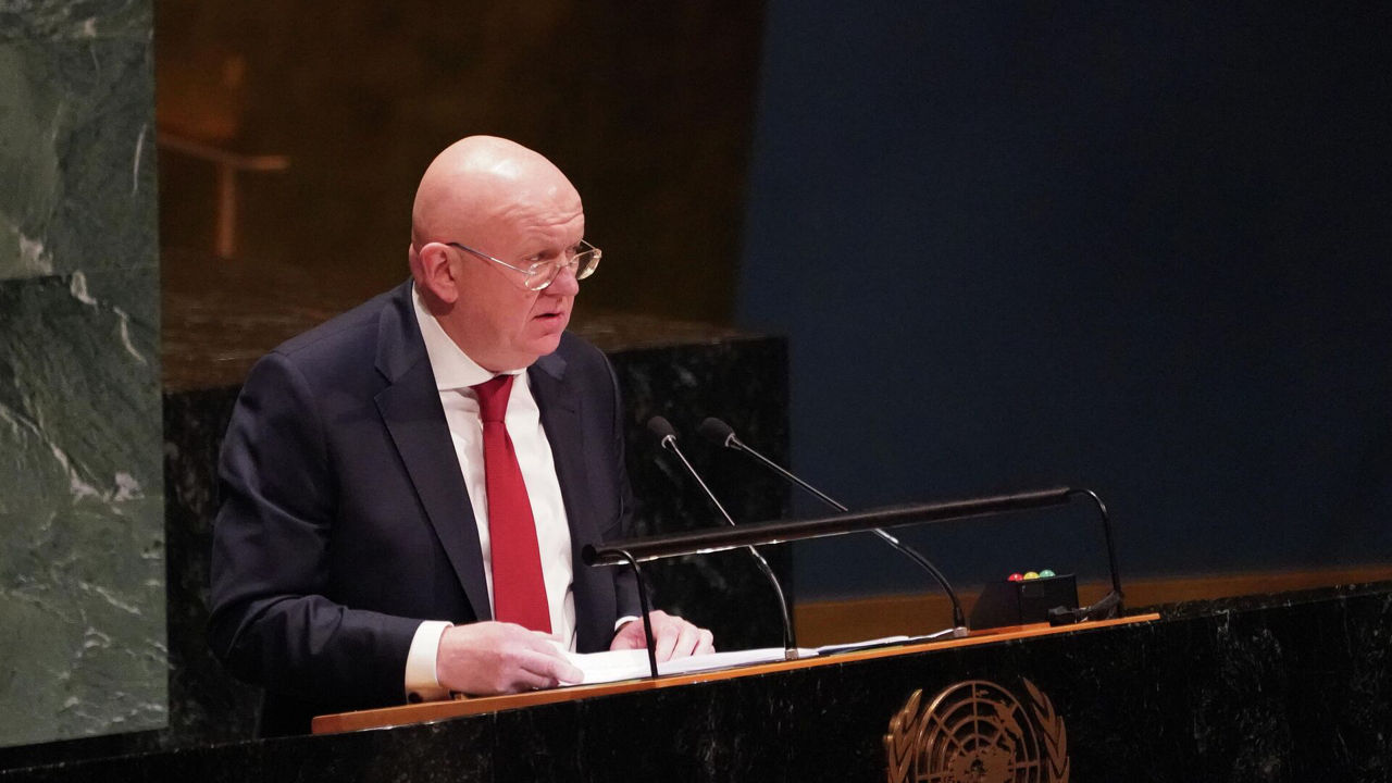Постоянный представитель РФ при ООН Василий Небензя.