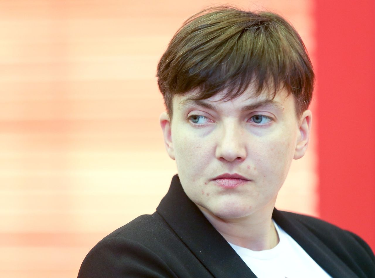 Депутат Верховной рады Надежда Савченко.