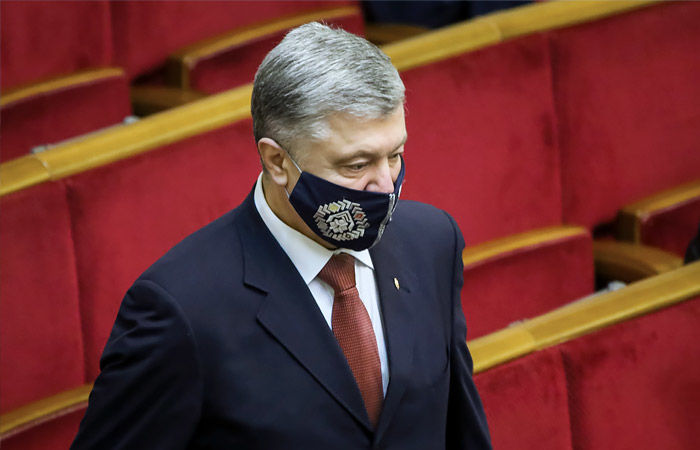 Бывший президент Украины, лидер "Евросолидарности" Петр Порошенко.