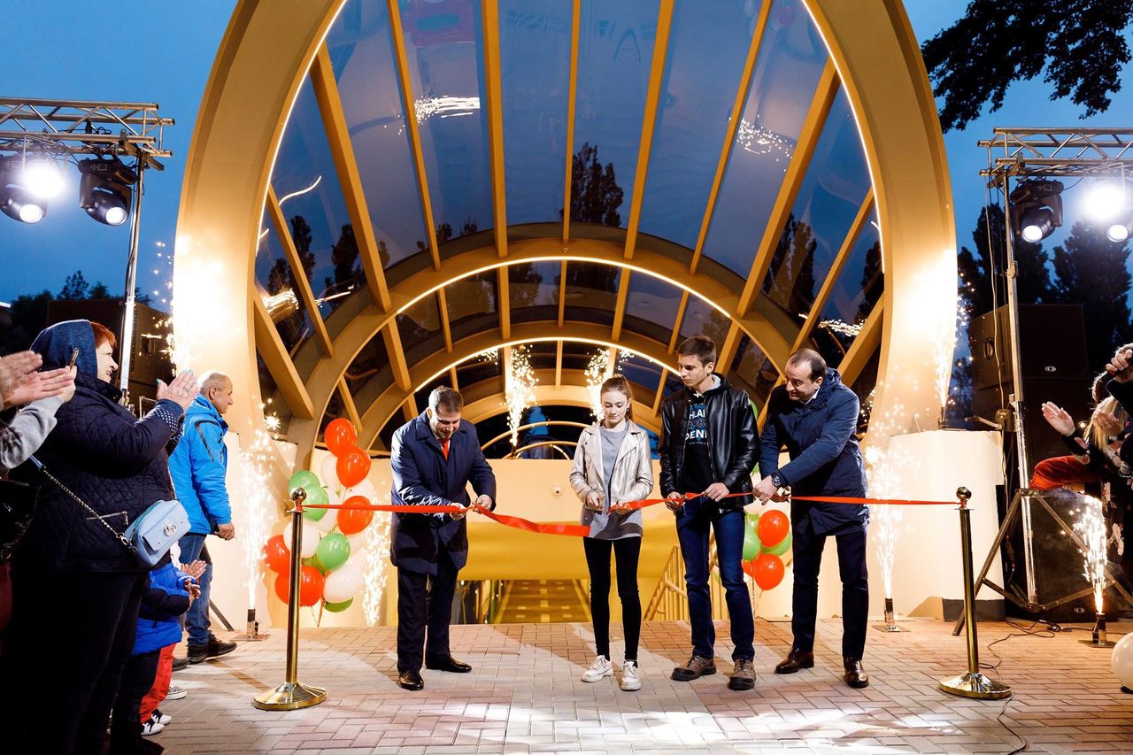 Партия "Шор" модернизировала подземный переход в Кишиневе.