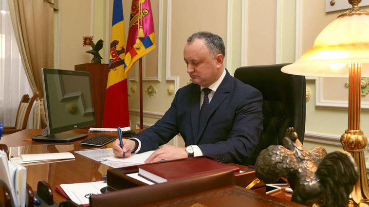 Президент Молдовы Игорь Додон.