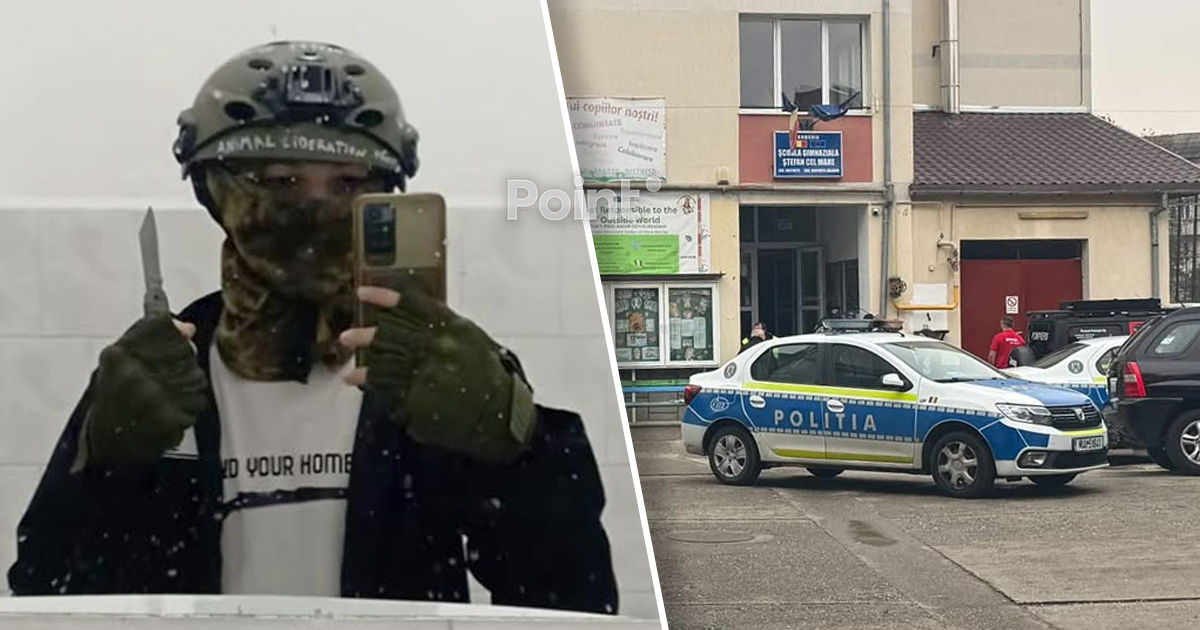 В Румынии подросток напал на учительницу и ученика: перед этим записал видео в TikTok.