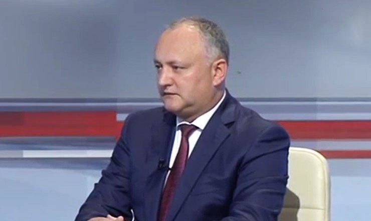 Президент Республики Молдова Игорь Додон.