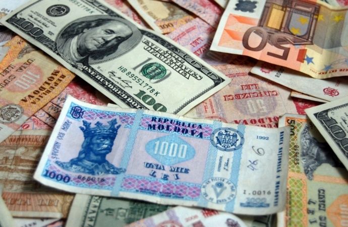 На курсе молдавского лея отражается тенденция укрепления доллара США.