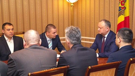 Игорь Додон встретился с представителями общественного координационного комитета "Победа".