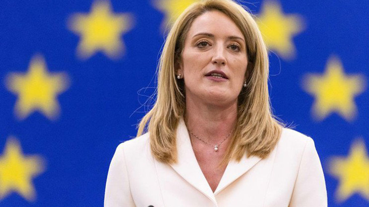 Председатель Европарламента Роберта Метсола.