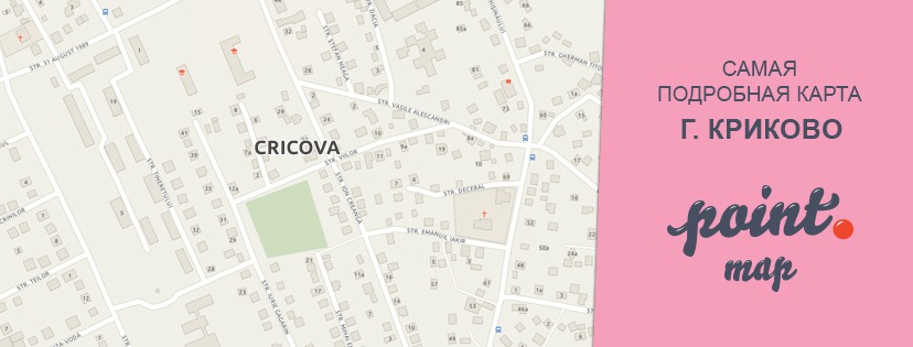 Город Криково на карте Point.