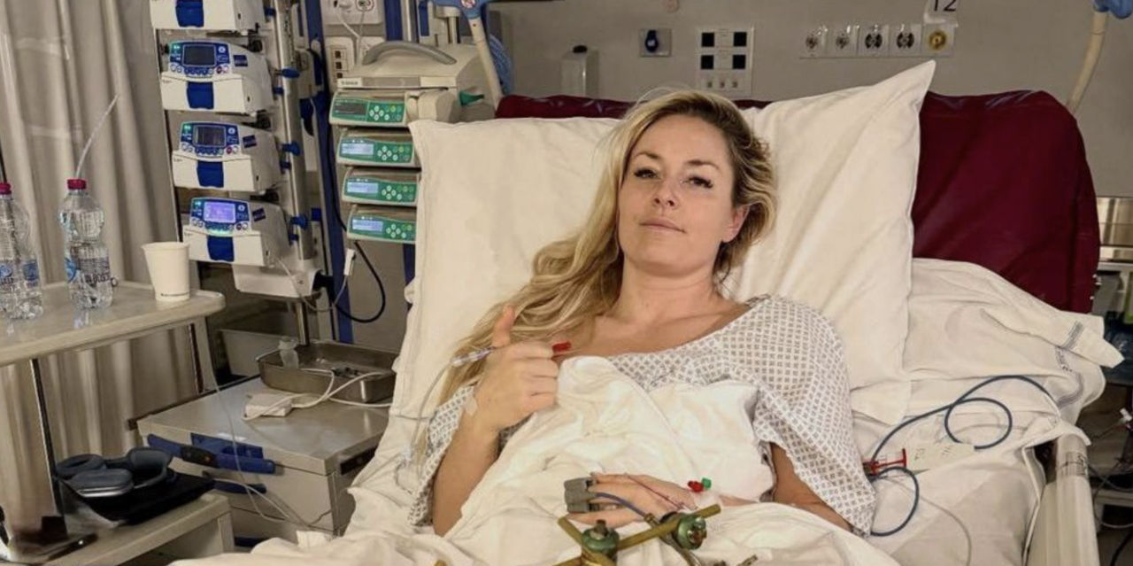 Горнолыжница Линдси Вонн перенесла три операции после падения на Олимпиаде.