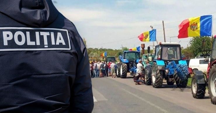 Полиция призвала фермеров "мирно реализовать свое право на свободное выражение мнений".
