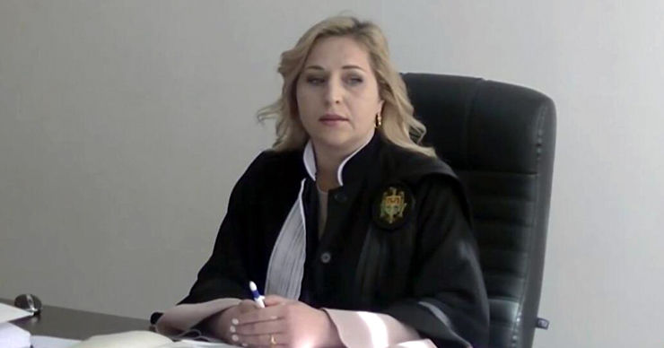 Судья Олеся Цуркан.