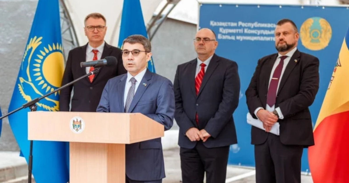Consulatul Onorific al Kazahstanului, deschis la Bălți.
