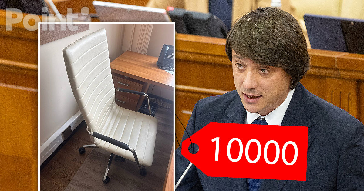 Un deputat, indignat de costul mobilierului din Parlament: Stau pe un scaun de 10.000 de lei.