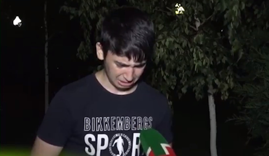 Чеченский подросток слезно извинялся в телеэфире за критику Кадырова.