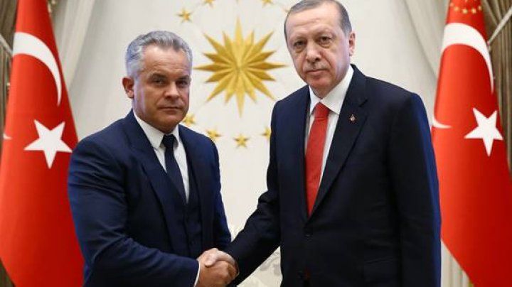Vlad Plahotniuc s-a întâlnit cu Recep Erdoğan. 