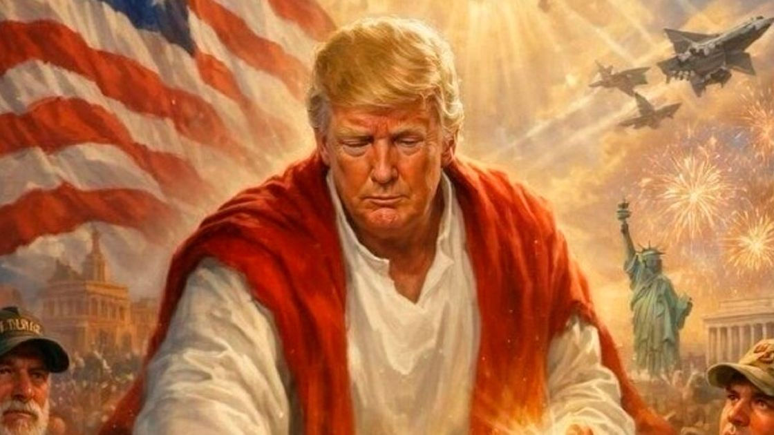 Трамп удалил ИИ-картинку, на которой он изображен в образе Иисуса Христа.