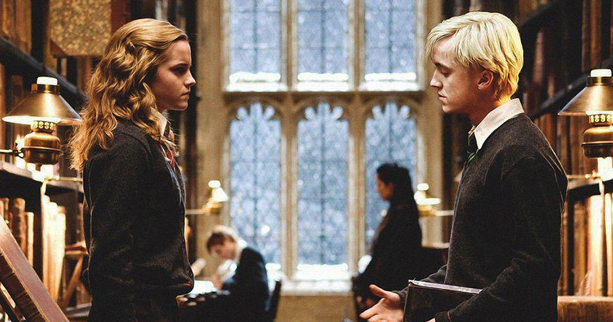 O companie de la Hollywood a cumpărat drepturile de ecranizare a unei povești de dragoste între Hermione și Malfoy.