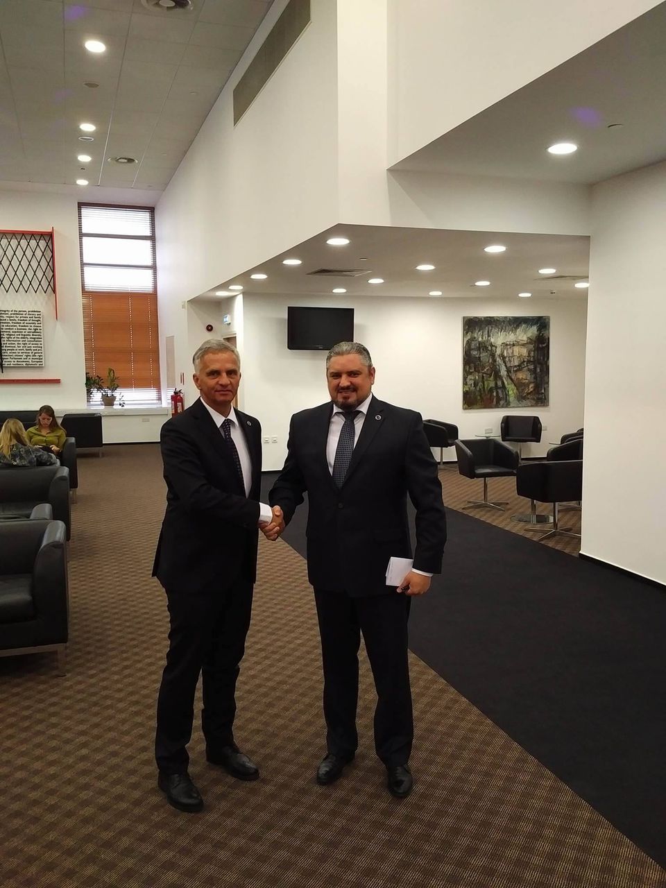 Ministrul de externe Andrei Galbur a avut o întrevedere cu omologul său elveţian Didier Burkhalter