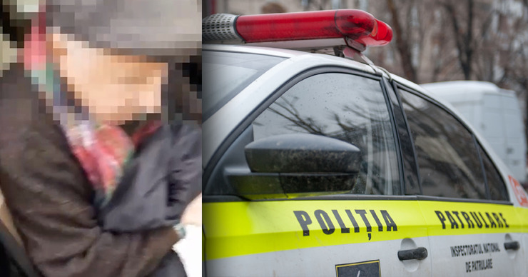 В Кишинева патрульные помогли раненому мужчине добраться до больницы. Фото: Point.md.
