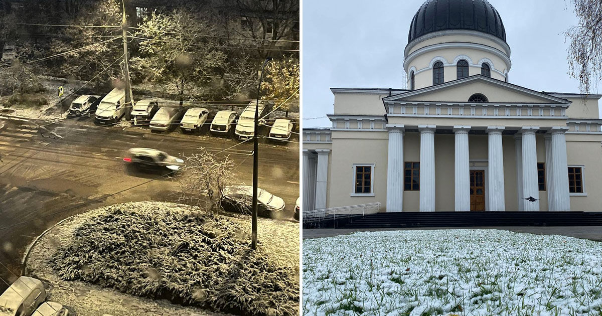 Prima ninsoare i-a luat prin surprindere pe șoferi: La vulcanizări s-au format cozi.