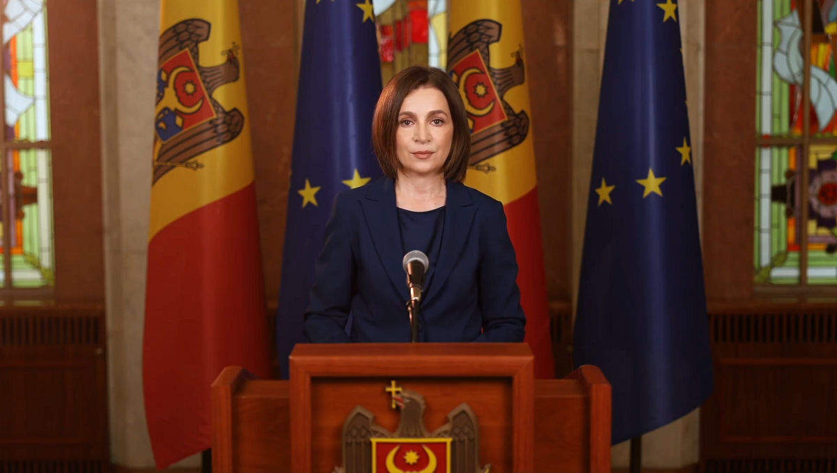 Sandu, de Ziua Independenței: Cât timp veți fi liberi, Moldova va fi liberă.