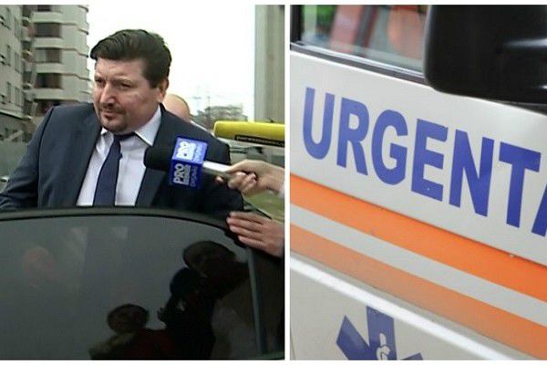Задержанный сегодня министр сельского хозяйства был срочно доставлен в Больницу скорой помощи.