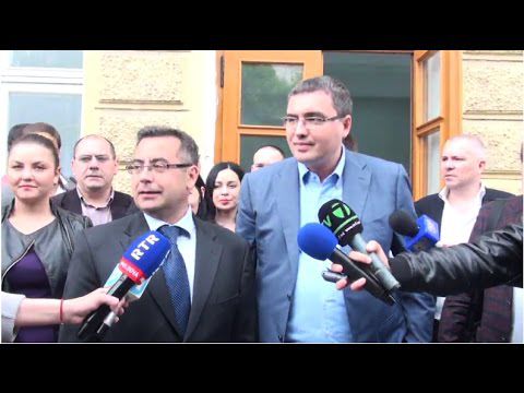 Ilian Caşu a declarat că este într-o relaţia colegială cu liderul partidului, Renato Usatîi. Foto: ru1.md