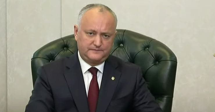 Президент Республики Молдова Игорь Додон. 