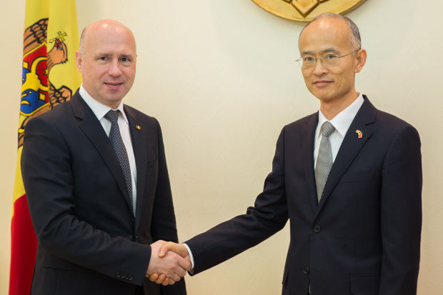 China este dispusă să participe la modernizarea Republicii Moldova. Foto: gov.md