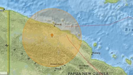 Cutremur cu magnitudinea de 6,5 grade în Papua Noua Guinee . Foto: agerpres.ro