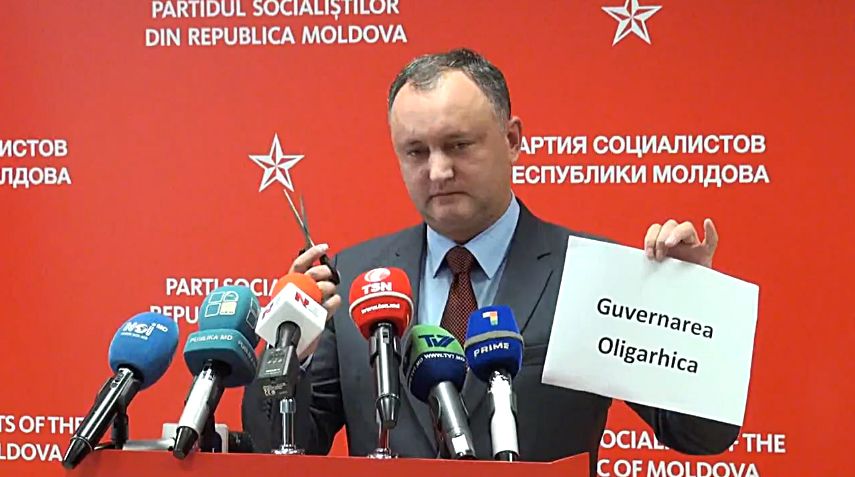 Dodon a ținut să accentueze faptul că ei nu au de gând să intre în Parlament sau să îl ia cu asalt.
