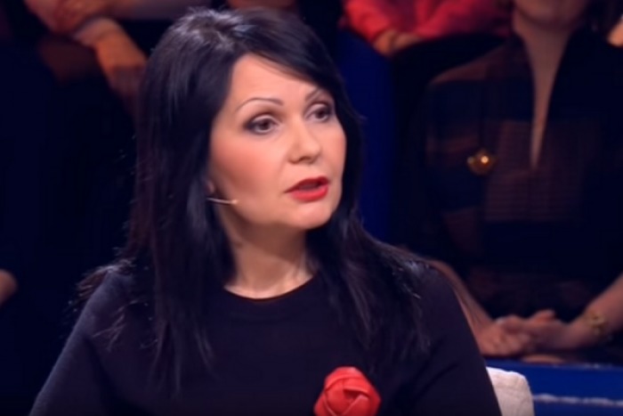Marina Fotea, a devenit eroina emisiunii „Давай поженимся” de la Pervîi Kanal. Foto: captura YouTube 