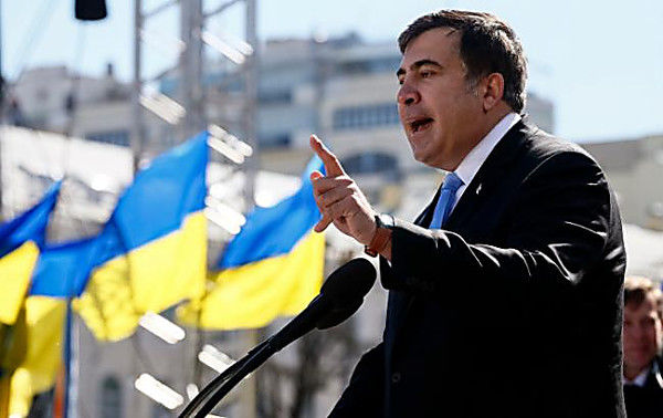 Глава Одесской областной государственной администрации Михаил Саакашвили.