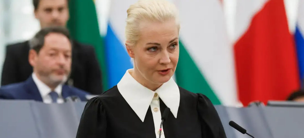 Юлия Навальная выступила в Европарламенте.