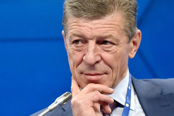 Сообщается, что Козак сменит на посту Дмитрия Рогозина.