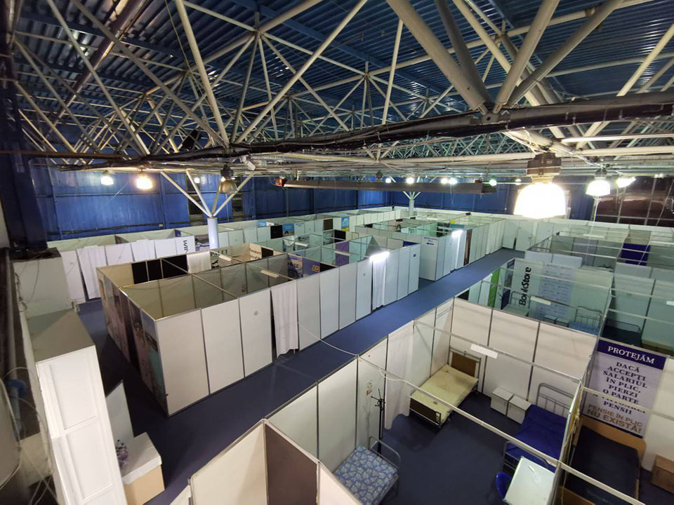 В Moldexpo Center размещено 65 беженцев из Украины.
