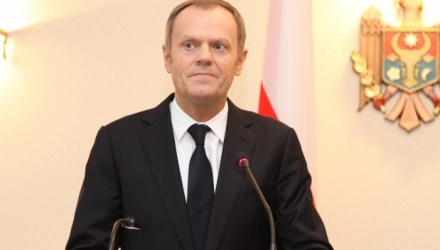 Declarațiile au fost făcute astăzi, la Chișinău, de către premierul Poloniei, Donald Tusk.