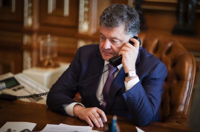 Президент Украины Петр Порошенко.