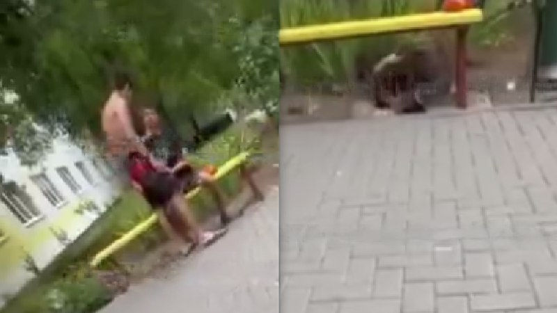В одном из дворов Кишинева жестоко избили молодого человека.