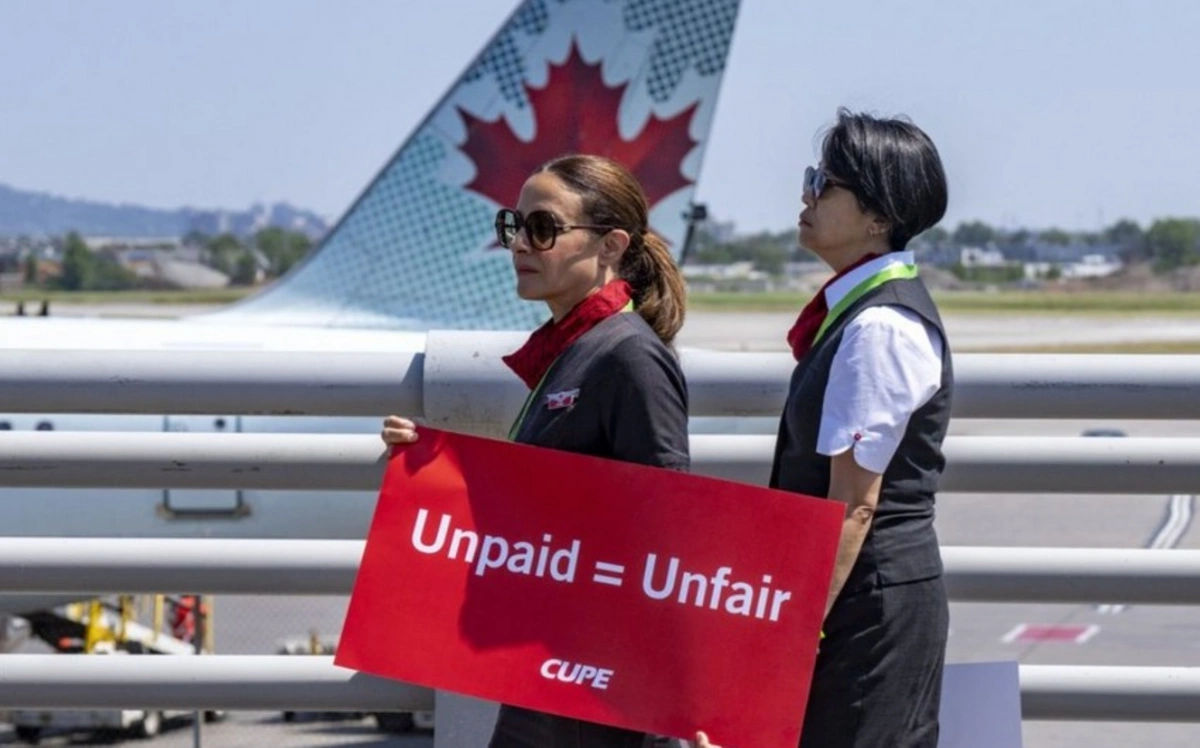 Greva însoțitorilor de zbor de la Air Canada a afectat aproape 500.000 de pasageri.