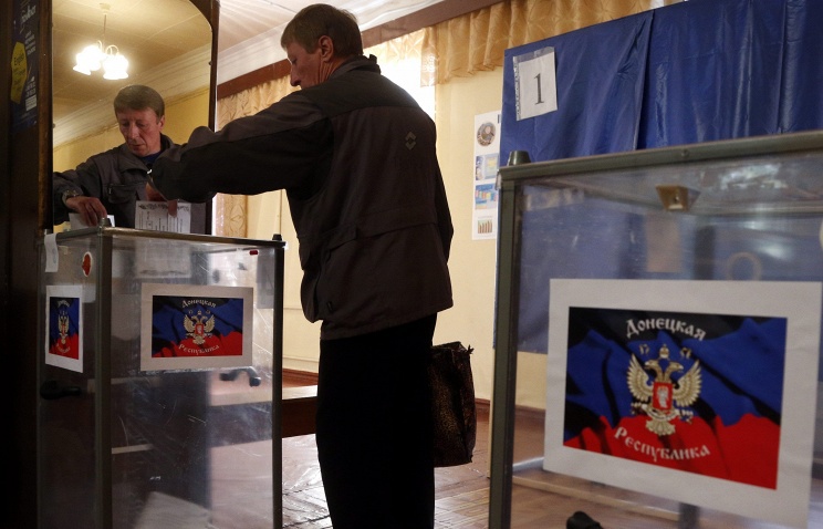 По словам сопредседателя правительства ДНР, на участках были небольшие провокации. Фото: EPA