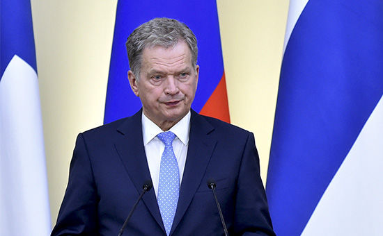 Президент Финляндии Саули Ниинисте.  Фото: Reuters/Pixstream