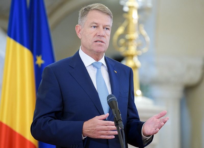 Президент Румынии Клаус Йоханнис.