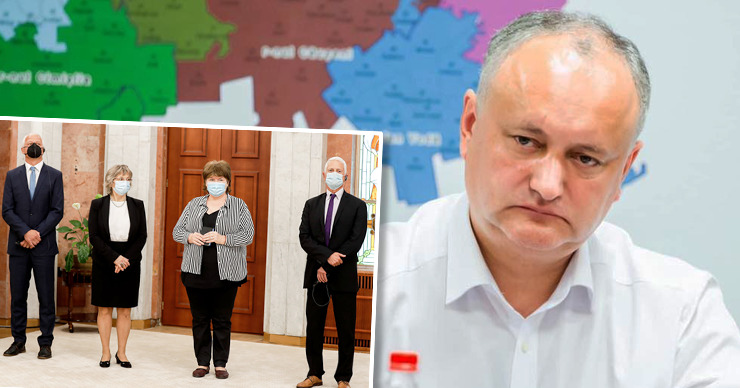 Додон об Антикоррупционном комитете: Шаг к передаче контроля в руки иностранцев. Коллаж: Point.md
