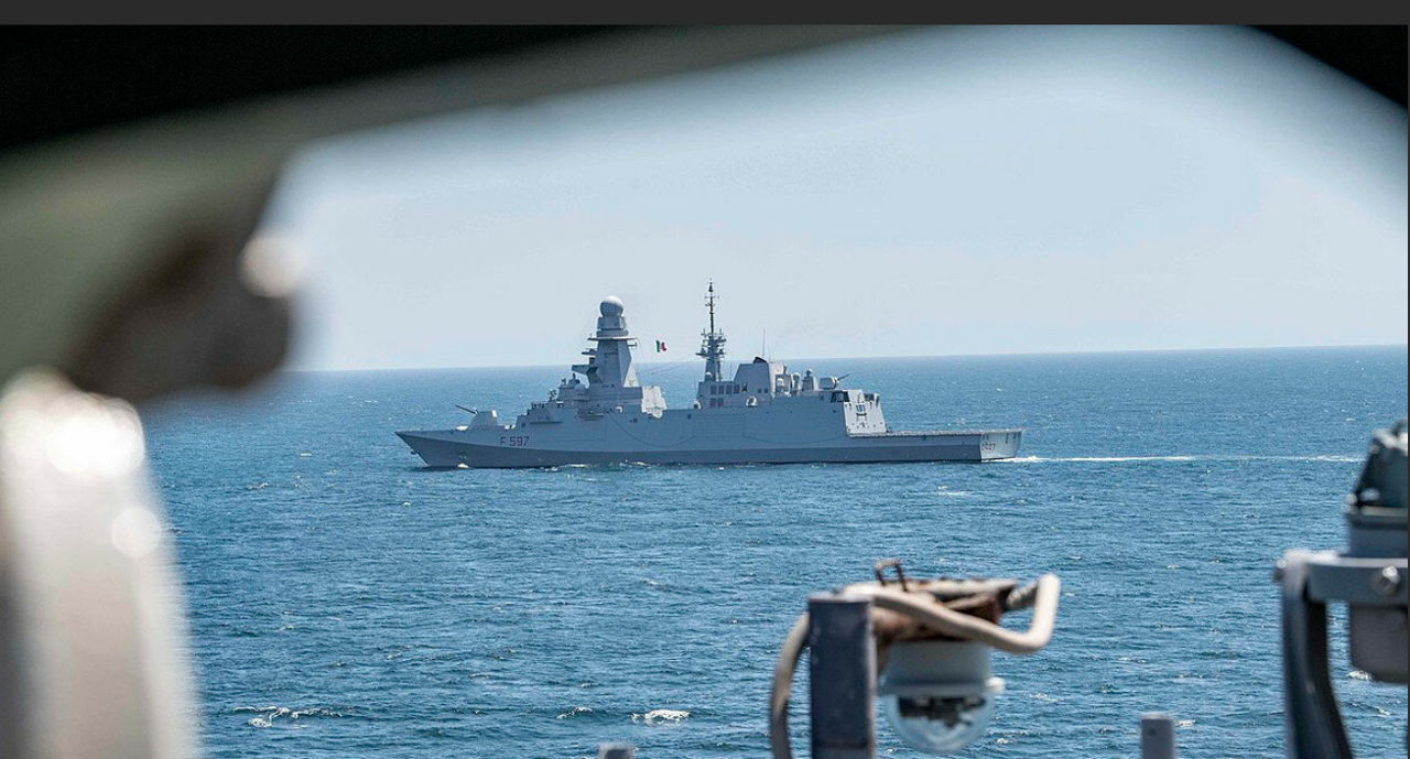 В Балтийском море начались крупные учения НАТО.
