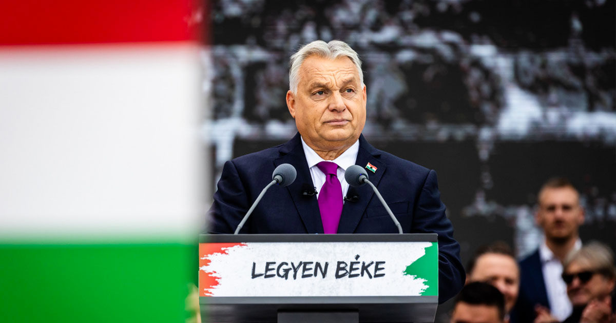 Orban: Moralitatea creștină obligă Ungaria să ajute Ucraina să obțină pacea.