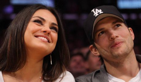 Actorii Mila Kunis şi Ashton Kutcher au devenit din nou părinţi. Foto: people.com