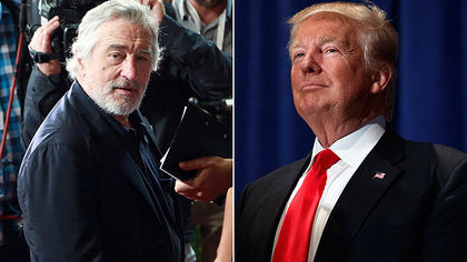 De Niro îl numeşte pe Trump „ostentativ de prost” şi „golan”.  Foto: torontosun.com