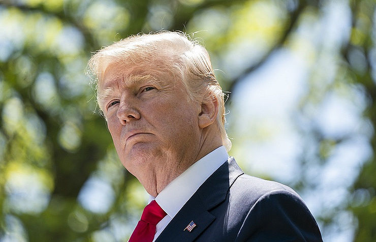 Трамп 22 мая примет в Белом доме президента Республики Корея. Фото: EPA